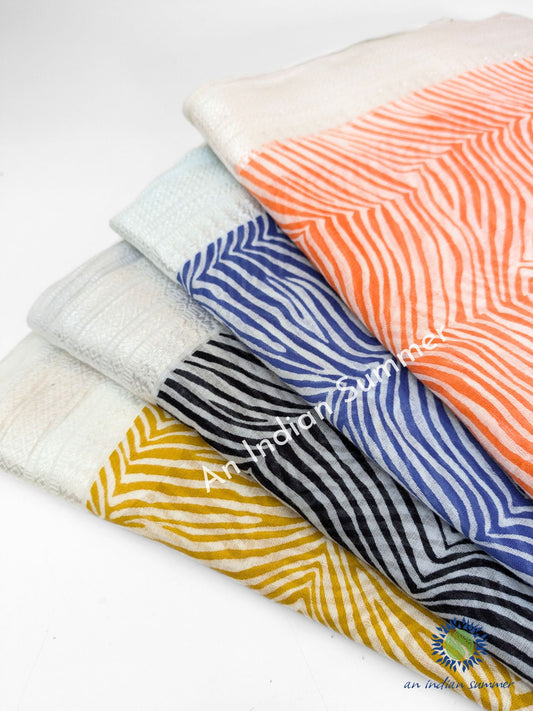 Sarong mit gewebter Bordüre – Savannah – erhältlich in 4 Farben